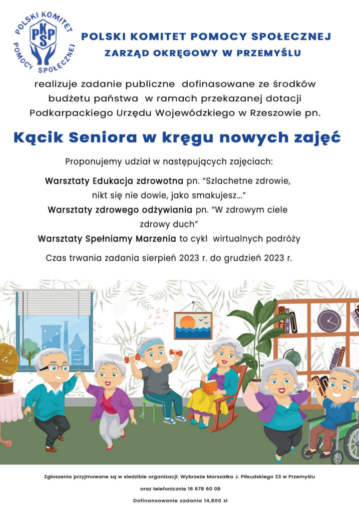 Ulotka Kącik Seniora